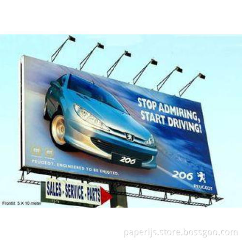 customized logo double sided Flex Banner Printing for outdo
